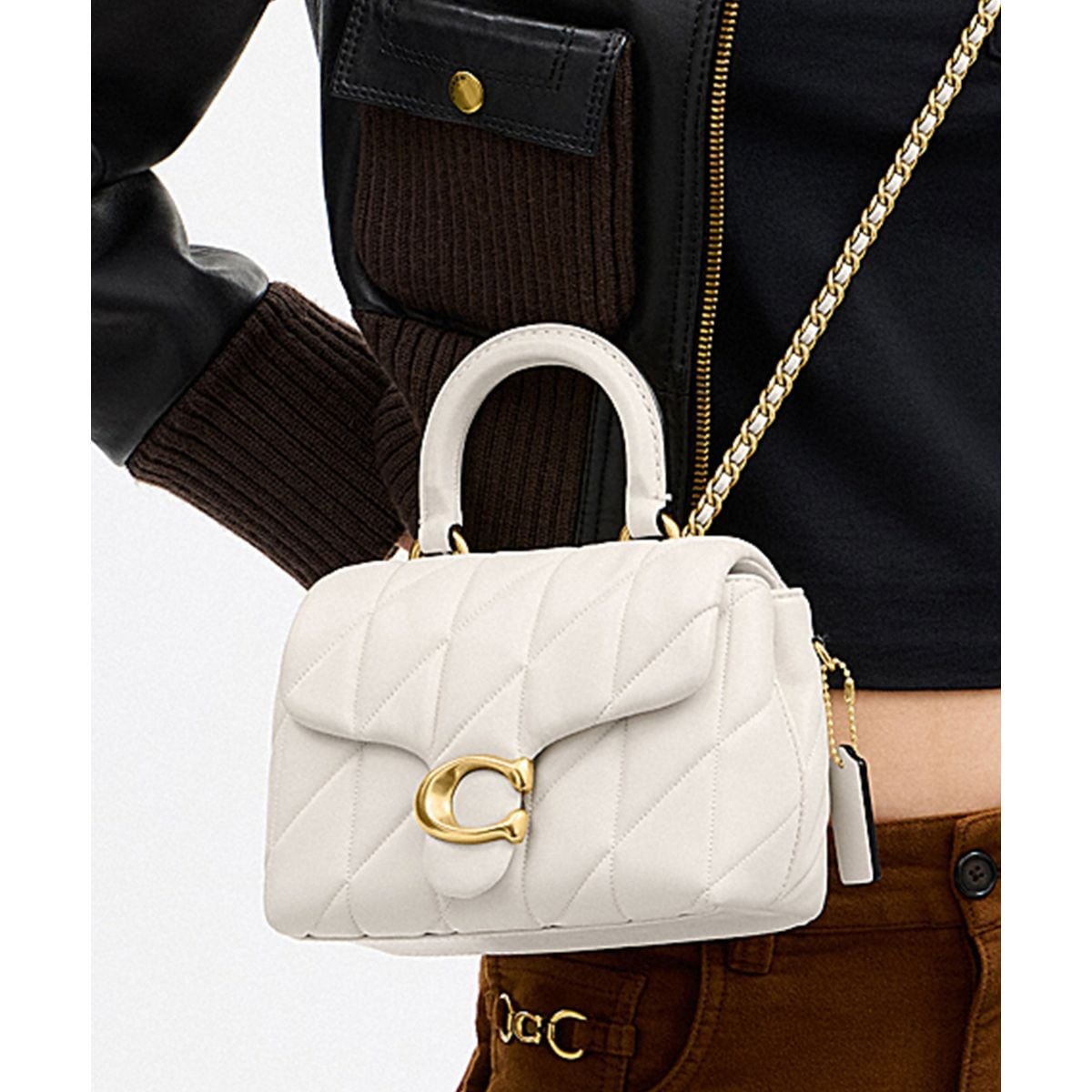 タビー トップ ハンドル バッグ・キルティング | コーチ(COACH