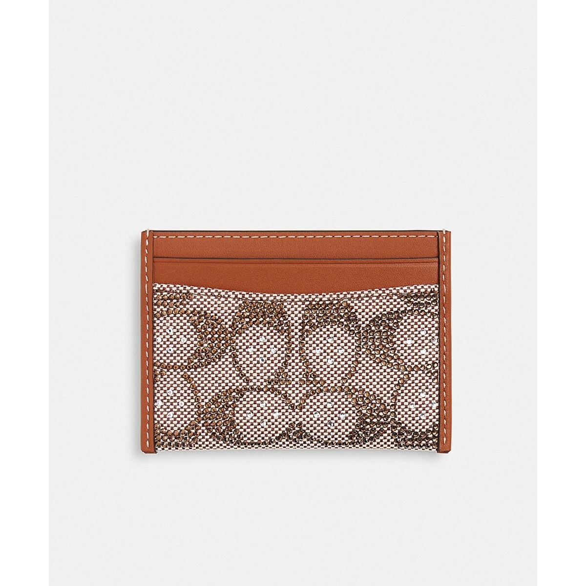 COACH コーチ　フラップカードケース　名刺入れ　シグネチャー ホワイト　白色 COACH コーチ 名刺入れ ☆COACH☆ フラップ カードケース