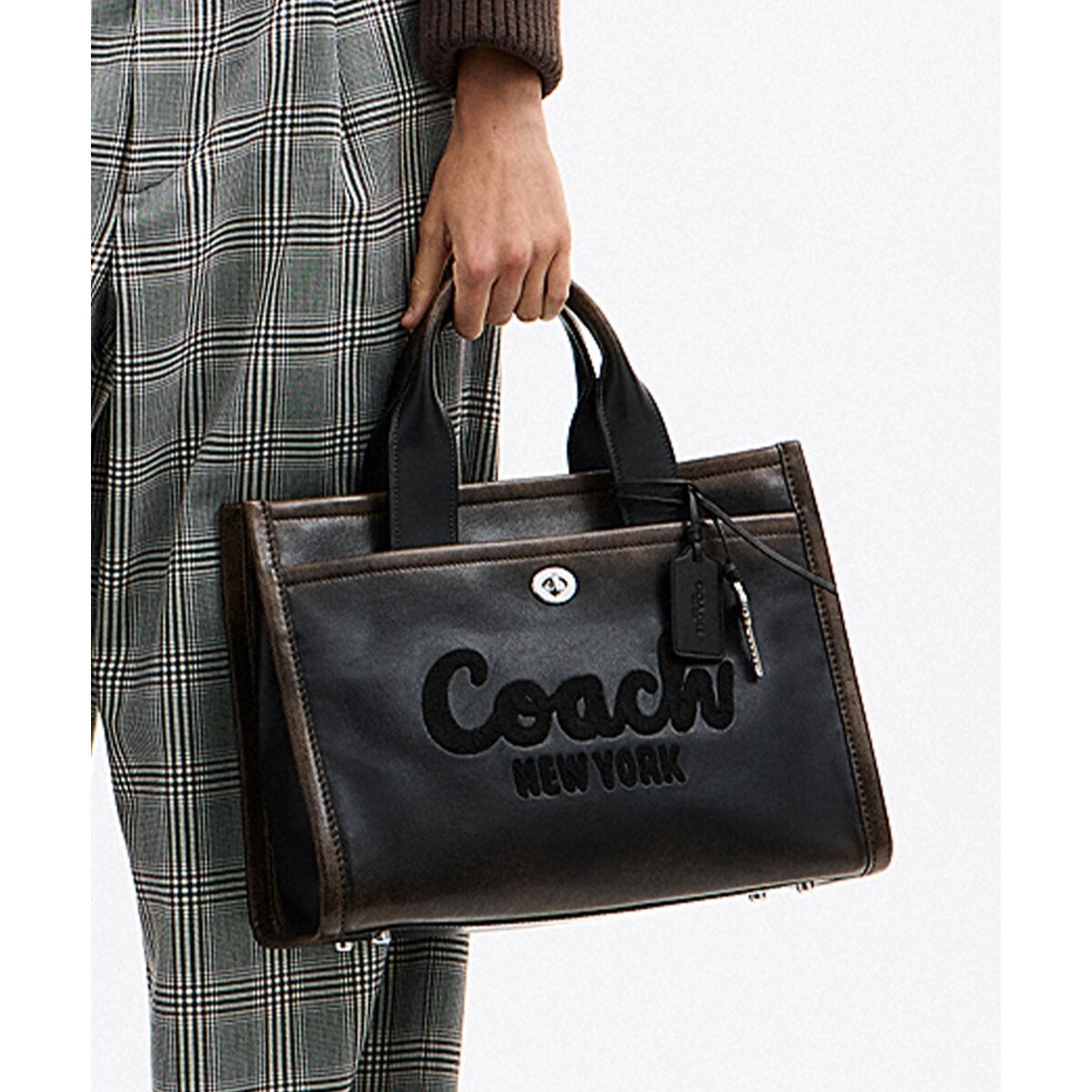 【COACH】 フィールドトートシグネチャーキャンバス ウィズ レキシー プレイ COACH（コーチ）の「【日本限定】フィールド トート