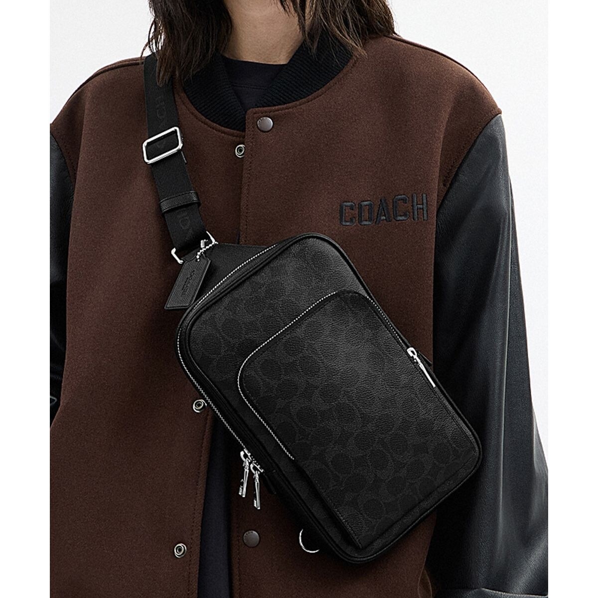 フェリックス スリング バッグ・シグネチャー キャンバス | コーチ