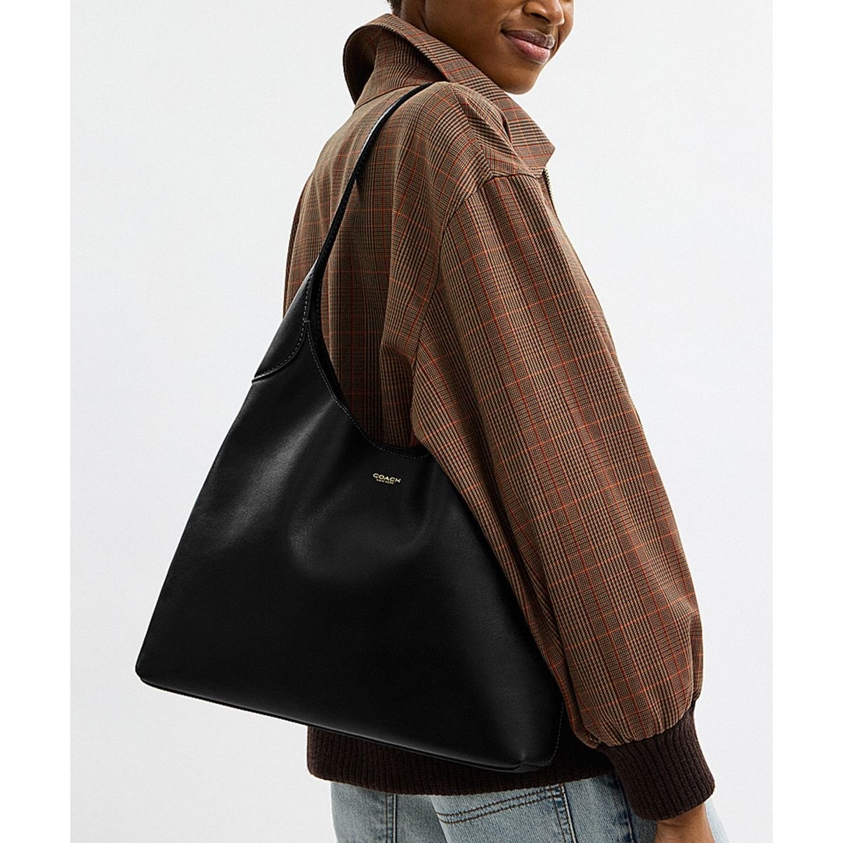 【極美品/保存袋付】コーチ 87363 バンディットホーボー ワンハンドバッグ コーチ COACH バッグ ハンド バンディット ホーボー ナチュラル