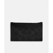 ジップ カード ケース シグネチャー キャンバス