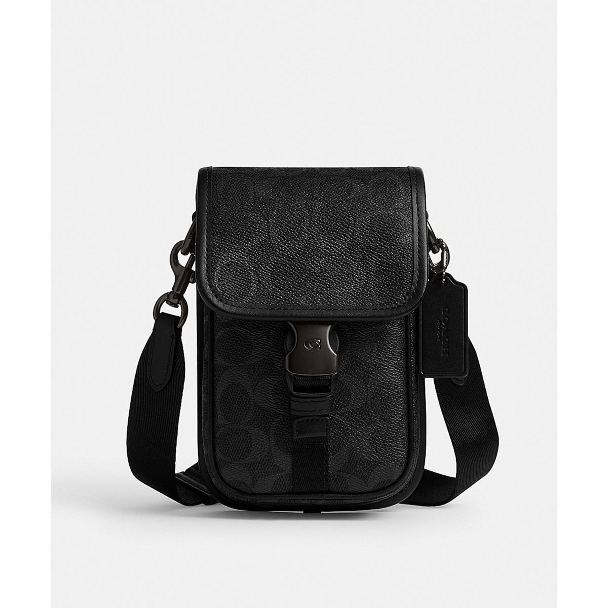 [�}���C]���[�O �t�H�[�� �N���X�{�f�B �o�b�O�E�V�O�l�`���[ �L�����o�X/�R�[�`�iCOACH�j �u���b�N�n