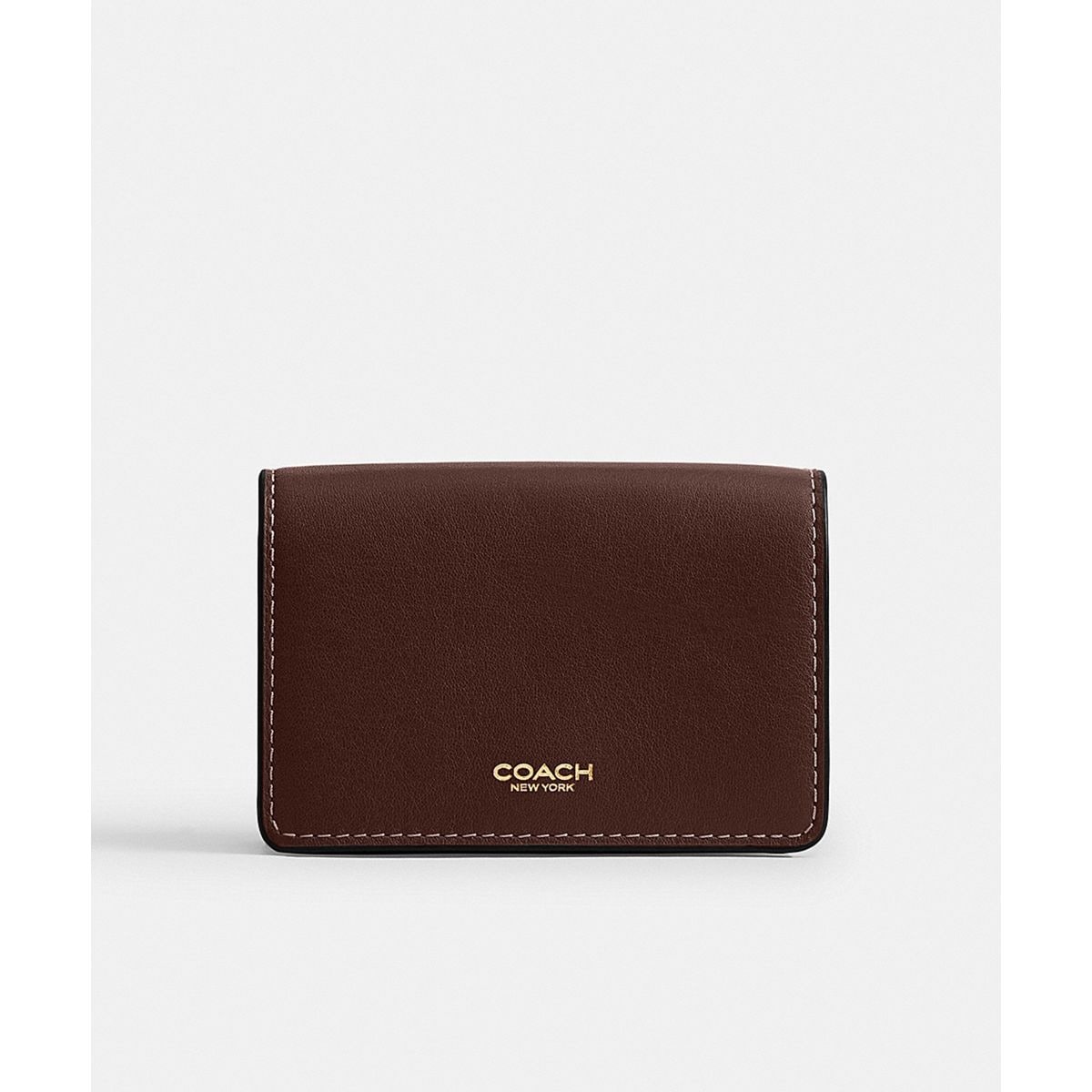 COACH コーチ ミニ トライフォールド 三つ折り財布 レザー BK ミニ