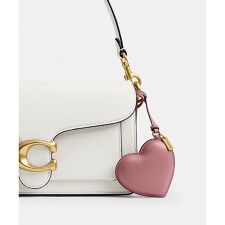 ハート パフィ バッグ チャーム