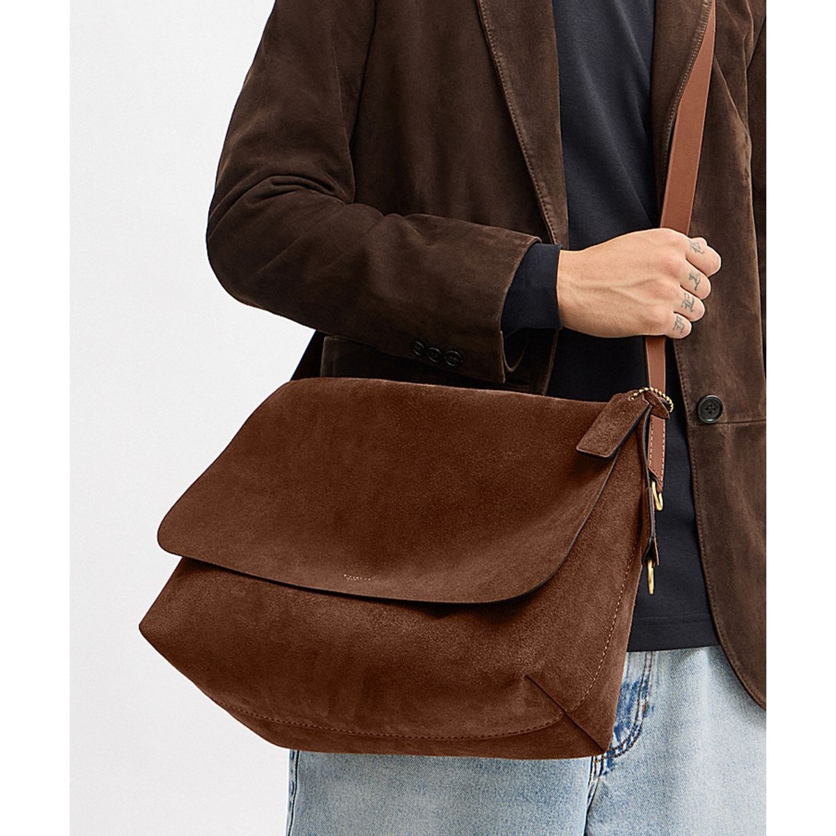 極美品　コーチCOACH メッセンジャーバッグ ブラウン　ビジネスA4可 モット メッセンジャー バッグ 33 | コーチ(COACH) | マルイウェブチャネル