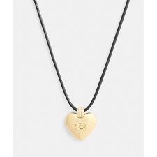 シグネチャー ハート コード ペンダント ネックレス