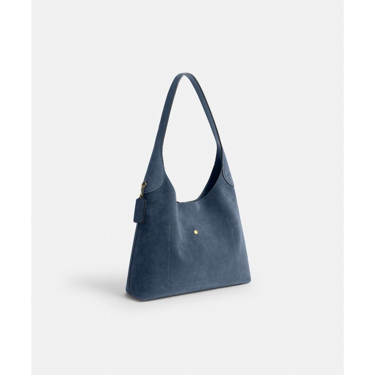 バッグCOACH コーチ ヘリテージ ウェーブレザー COACH ブルーベリー柄 