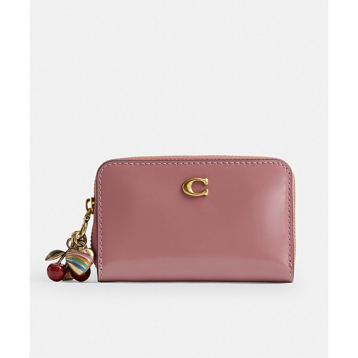 エッセンシャル Lジップ キー ケース・ホース アンド キャリッジ