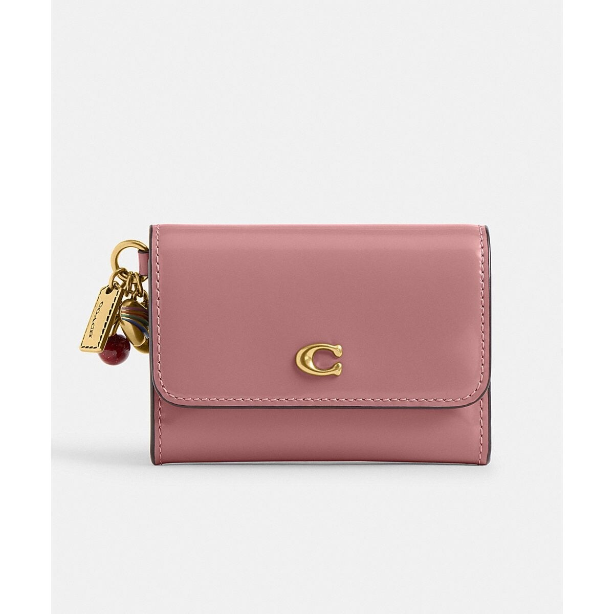 エッセンシャル スモール ジップ アラウンド ウォレット・チャーム