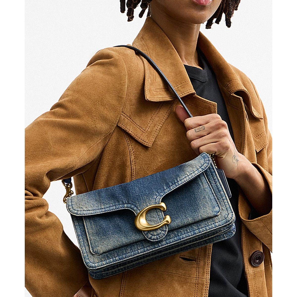 タビー ショルダー バッグ 26・リジェネラティブ コットン デニム