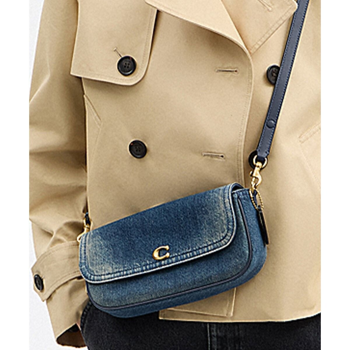 [�}���C]�u���b�N �t���b�v �`�F�[�� �o�b�O�E���u�h �f�j��/�R�[�`�iCOACH�j �u���[�n