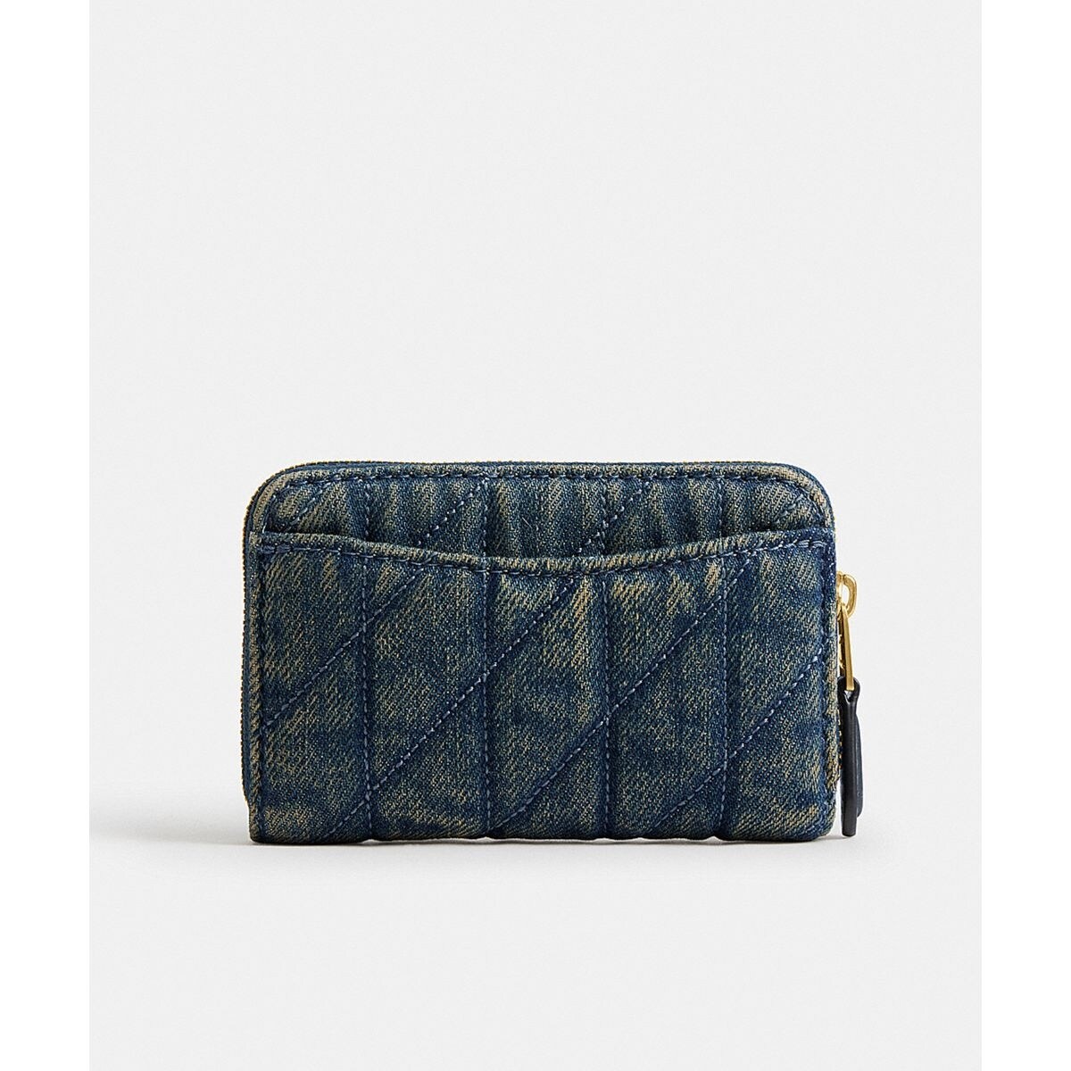 エッセンシャル スモール ジップ アラウンド カード ケース・ラブド