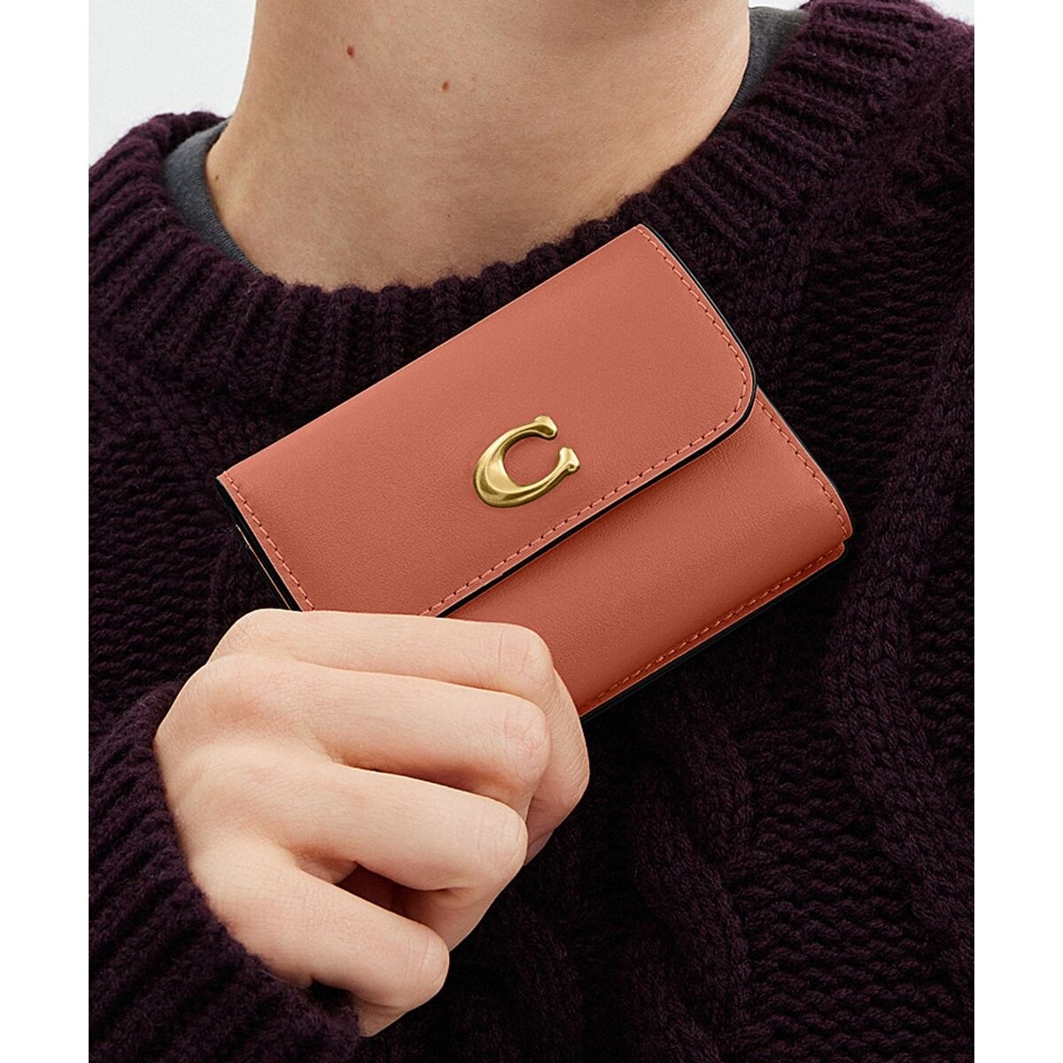 コーチ(COACH) 二つ折り財布・三つ折り財布 (桃色・ピンク系) の一覧