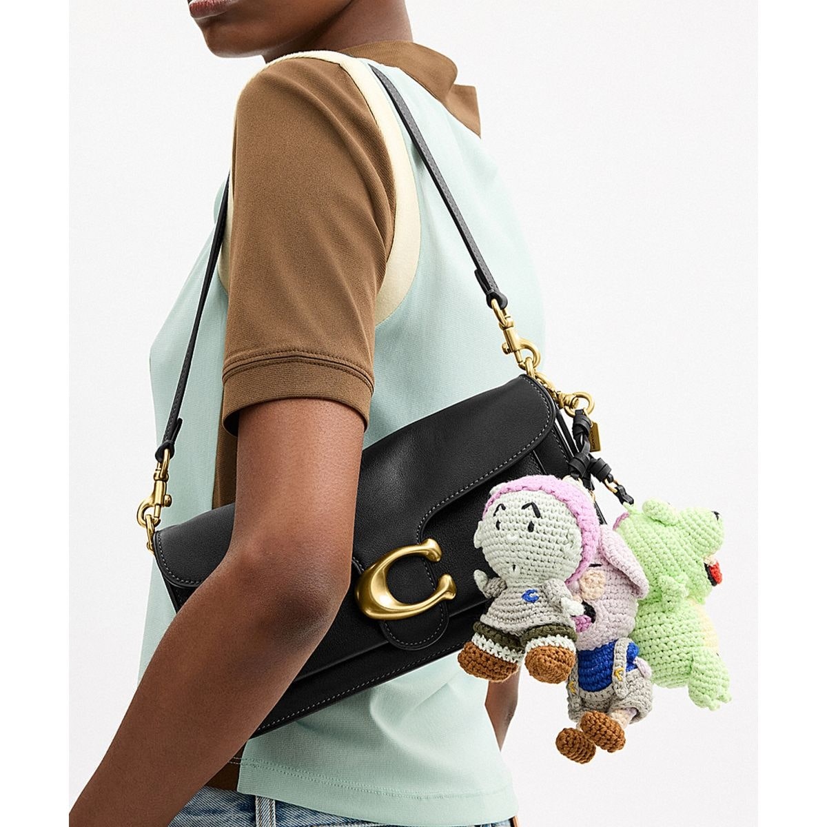 COACH | BRAIN DEAD】ソフト タビー ショルダー バッグ 26・チャーム