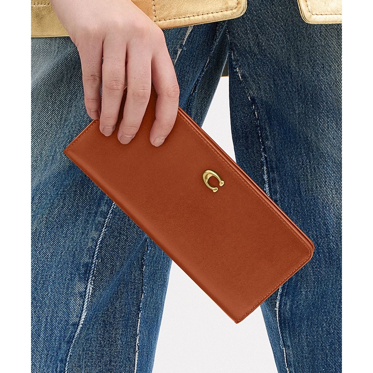 【美品】COACH　コーチ　エッセンシャル スキニー ウォレット　財布　ブラウン エッセンシャル スキニー ウォレット | コーチ(COACH) | マルイウェブ