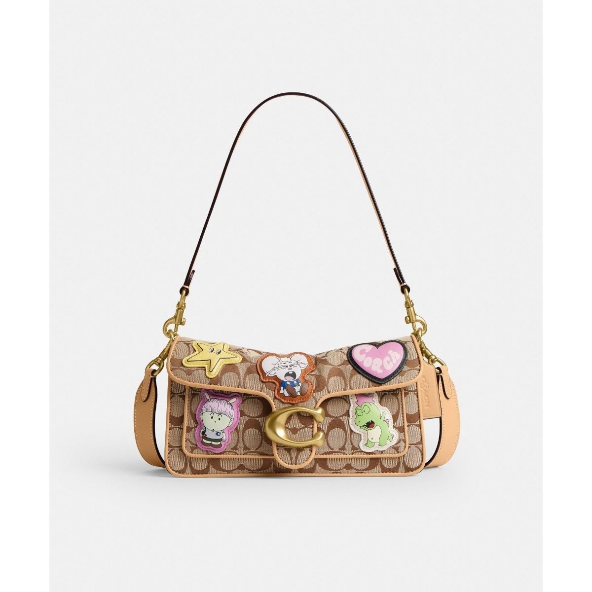 COACH イーディ　ガンメタリック　ショルダーバッグ ハンドバッグ COACH | BRAIN DEAD】ソフト タビー ショルダー バッグ 26