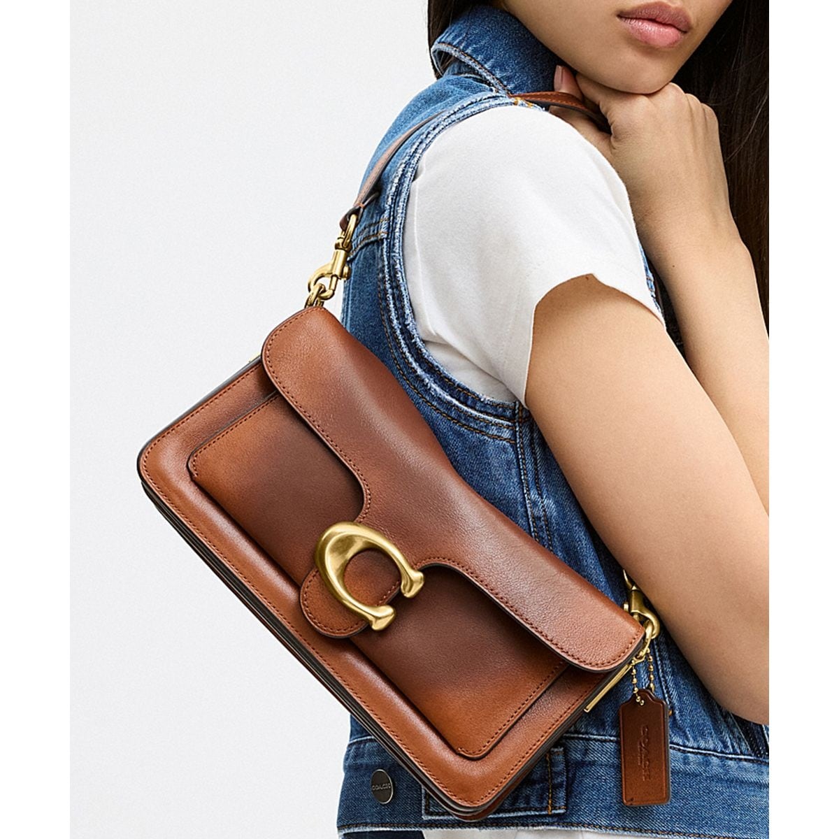 タビー ショルダー バッグ 26・ラブド レザー | コーチ(COACH