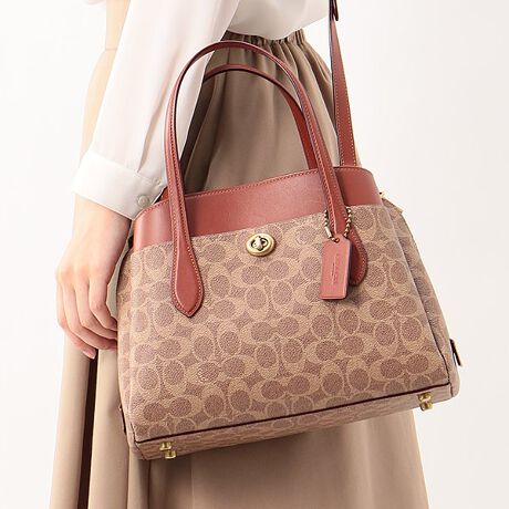 コーチ ローラ キャリーオール 30 シグネチャー キャンバス コーチ Coach ファッション通販 マルイウェブチャネル To602 262 61 01