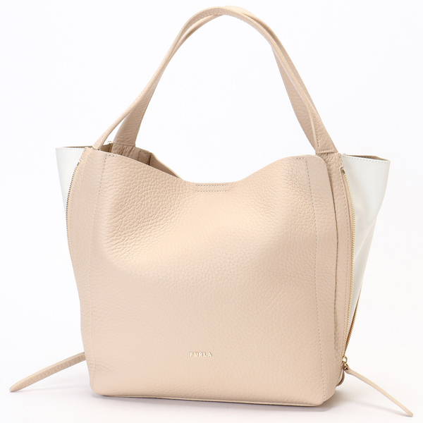 ファスナー FURLA GRACE M HOBO Ballerina 本革 A4バッグ MRDU3