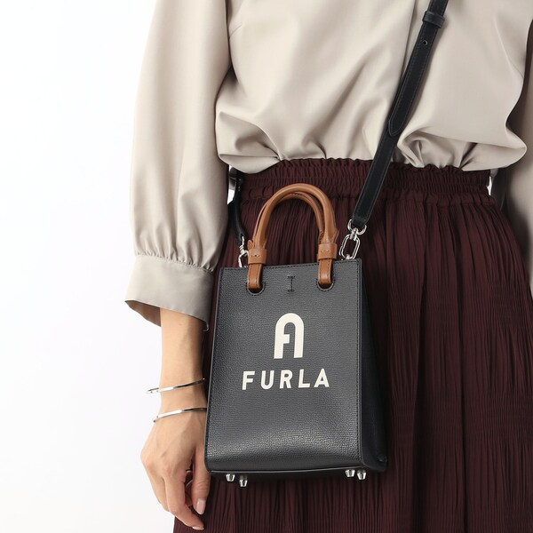 FURLA VARSITY STYLE トート ミニ - ショルダーバッグ