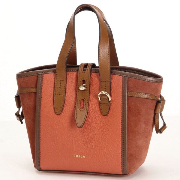 FURLA NET ミニ トートバッグ Orange I - cert.vohrawoundcare.com