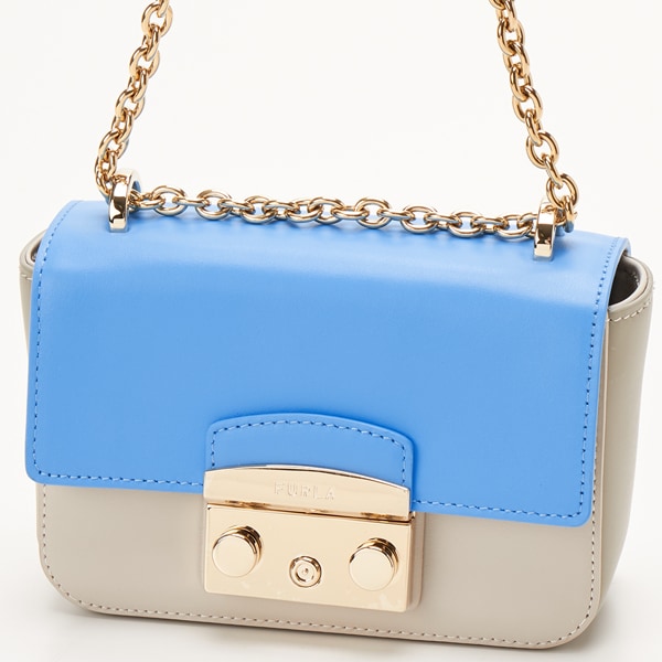 Furla mini metropolis online blue