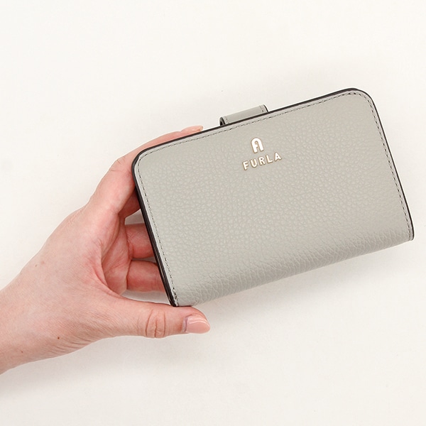 国内発送・すぐ届く【FURLA】Furla Camelia コンパクト財布 S FURLA フルラ CAMELIA コンパクト財布 S MARMO c グレー系