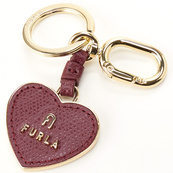 FURLA Camelia ハート ロゴ キーリング FURLA キーホルダー CAMELIA KEYRING HEART : ZOZOTOWN Yahoo!店