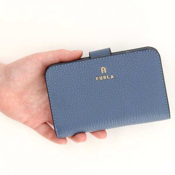 （値下げ）　FURLA SFERA フルラ　コンパクト財布　ブルー FURLA SFERA M ミニ財布 | フルラ(FURLA) | マルイウェブチャネル