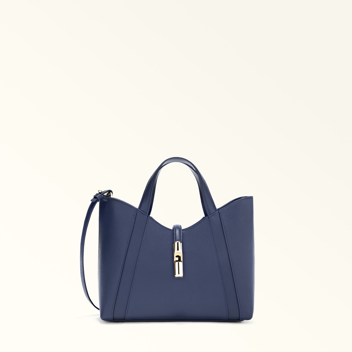 極美品✨ フルラ レザー リンダ 2way ハンドバッグ グレージュ 