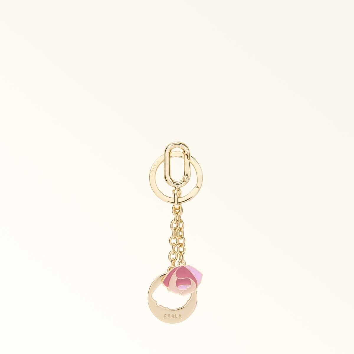 [�}���C]�y�����z�t���� �N���X�^�� (Furla Crystal) �L�[�����O/�t�����iFURLA�j BLUSH PINK+SAKURA