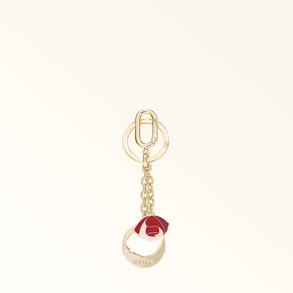 [�}���C]�y�����z�t���� �N���X�^�� (Furla Crystal) �L�[�����O/�t�����iFURLA�j M1 RED+CILIEGIA D