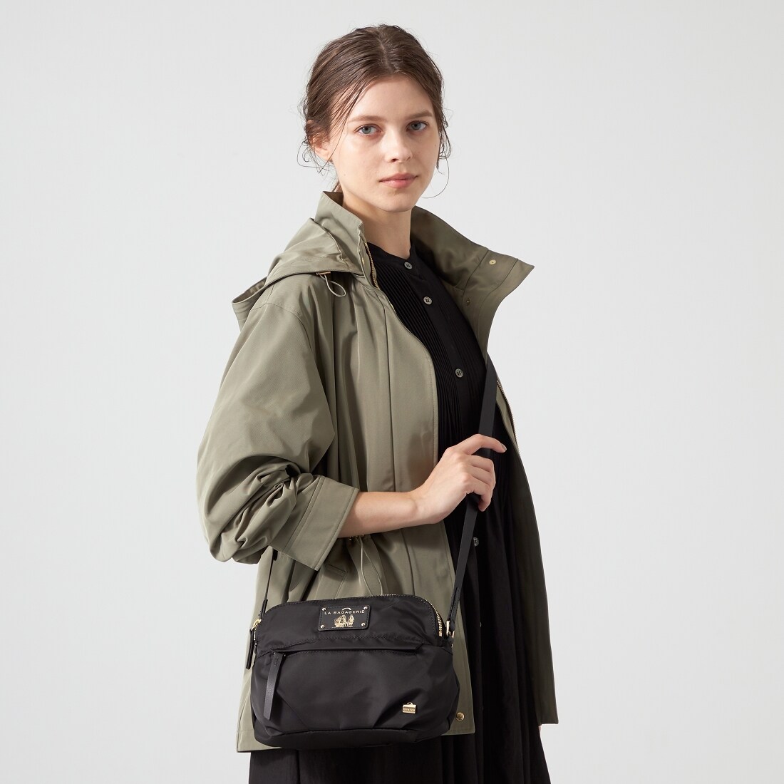 ウォータープルーフナイロン スクエアショルダー | ラ バガジェリー(LA