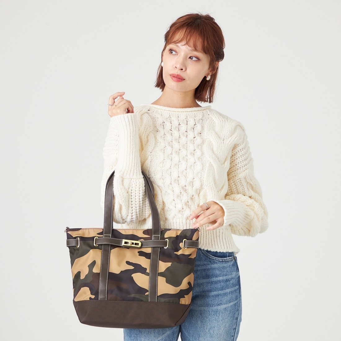 かごバッグ風 2wayサマートート | ラ バガジェリー(LA BAGAGERIE