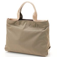 ツイルナイロン×エナメル 2WAYトートバッグ Mサイズ