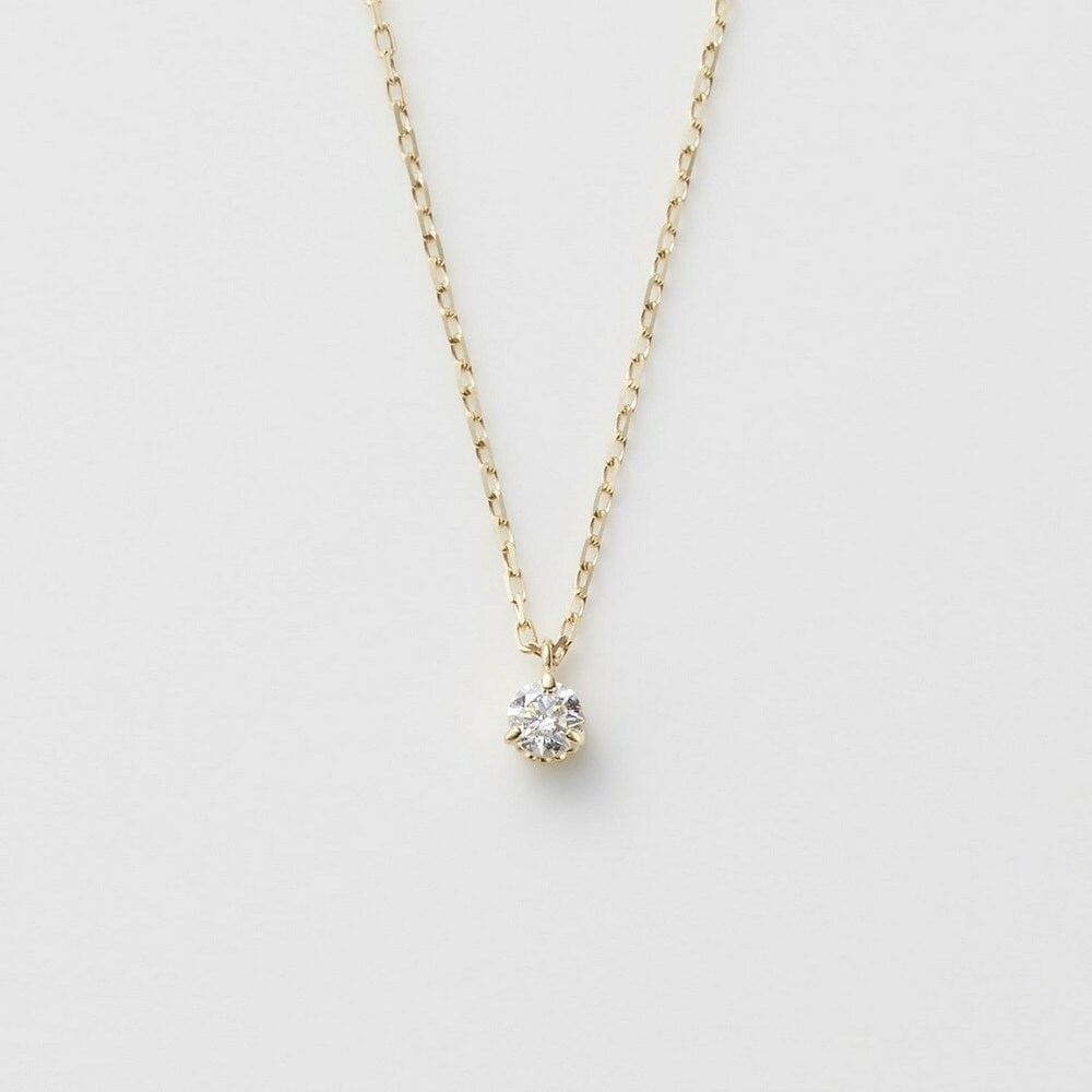 K18ダイヤモンドネックレス（0.05ct） | アガット(agete) | マルイ