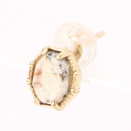 片耳用】K10デンドライトオパールピアス | アガット(agete) | マルイ  