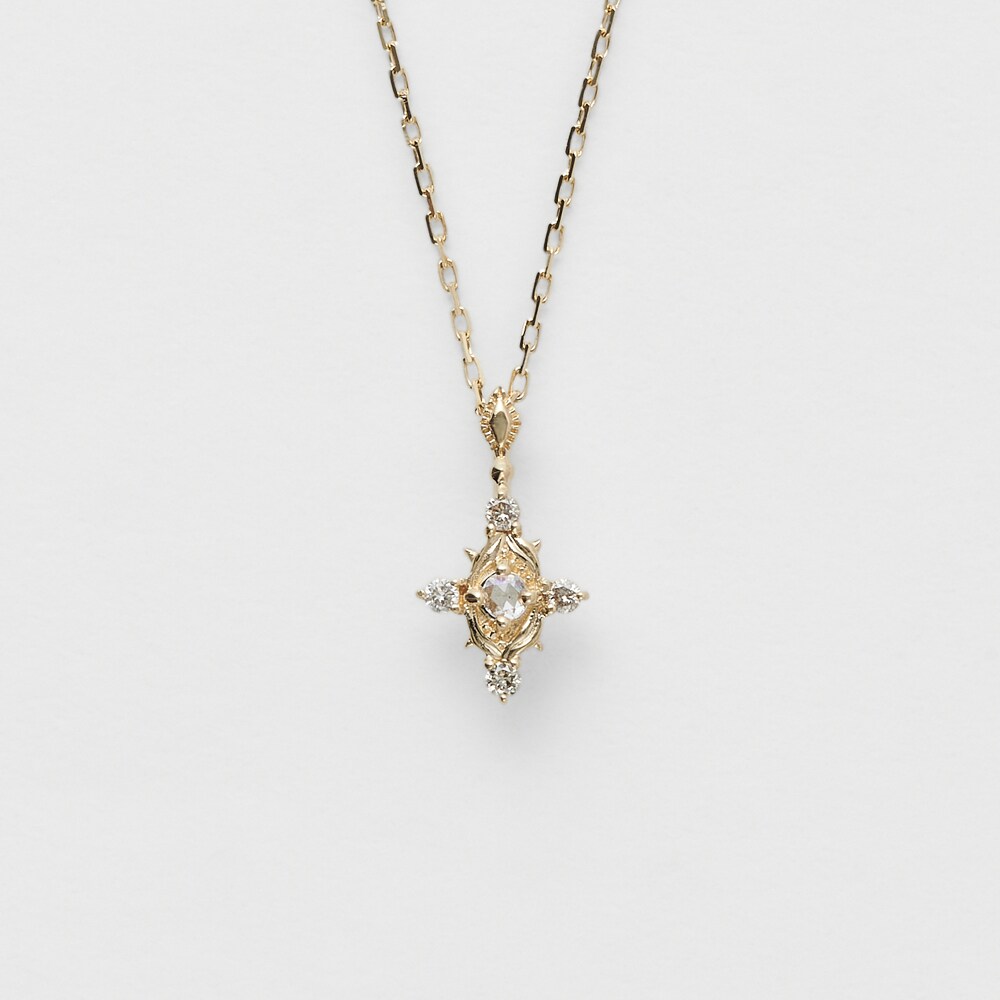 <br>星ノ砂/K18ダイヤネックレス0.46ct/ネックレス/Aランク/62