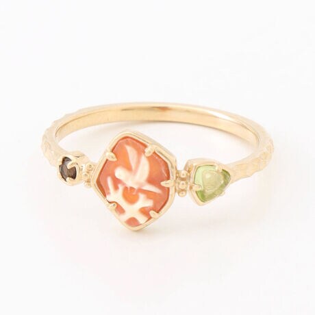 K10カメオリング | アガット(agete) | マルイウェブチャネル 