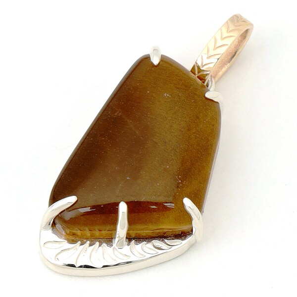 シルバータイガーアイチャーム | アガット(agete) | マルイウェブチャネル