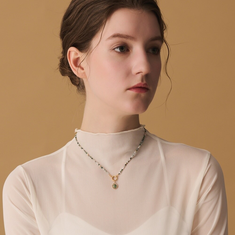 agete K10マラカイトチャーム K10マラカイトチャーム | アガット(agete) | マルイウェブチャネル