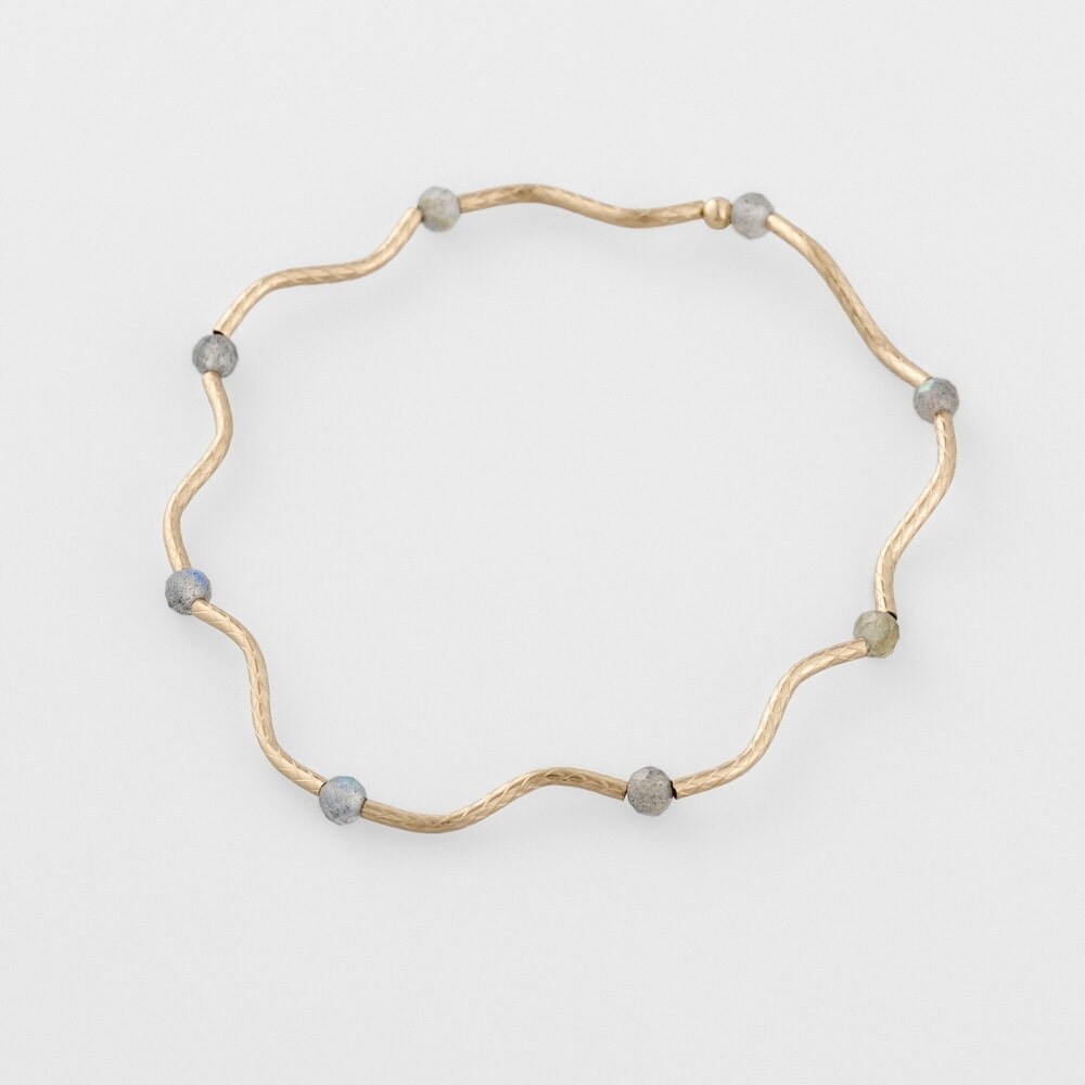 大人気!! agete Eva Hanusova デザインブレスレット Eva Hanusova for agete （エヴァハヌソヴァフォーアガット