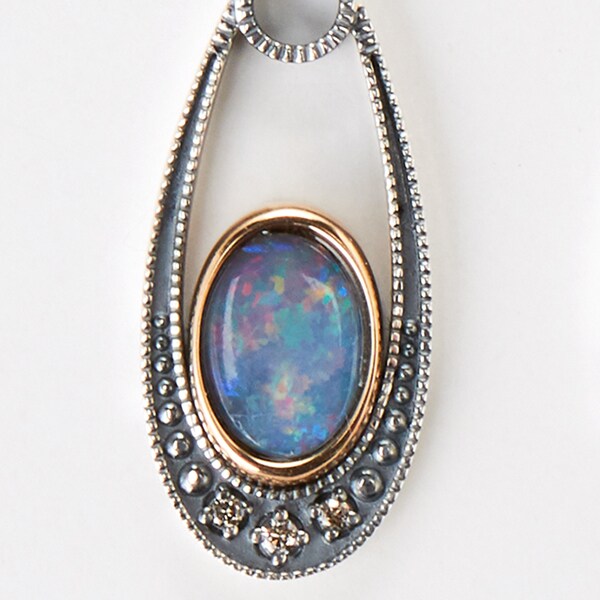 Agete　K10 オパール ピアスチャーム K10オパールピアスチャーム｜ピアスチャーム｜アガット 公式