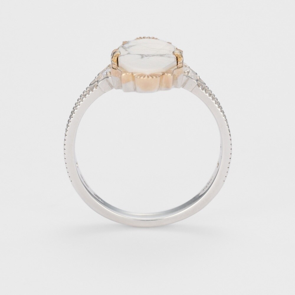 シルバー／K10マグネサイトリング | アガット(agete) | マルイ