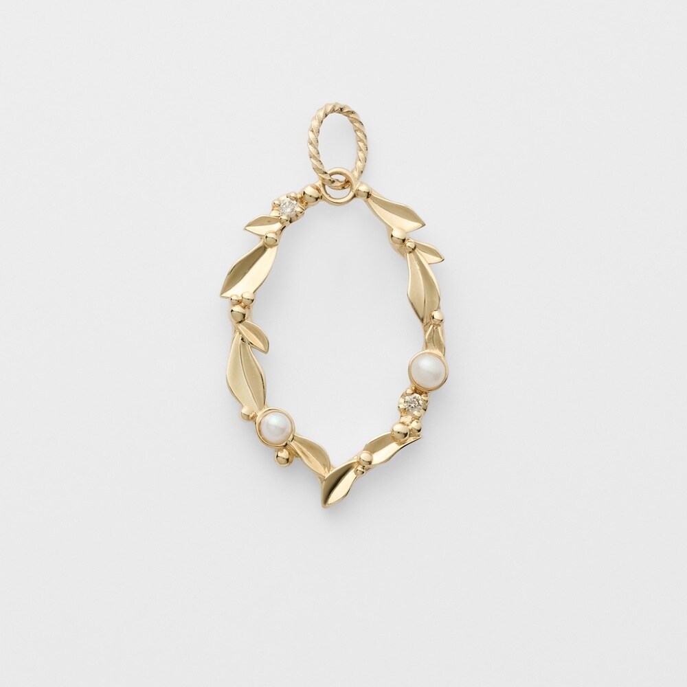 K10パールフレームチャーム | アガット(agete) | マルイウェブチャネル