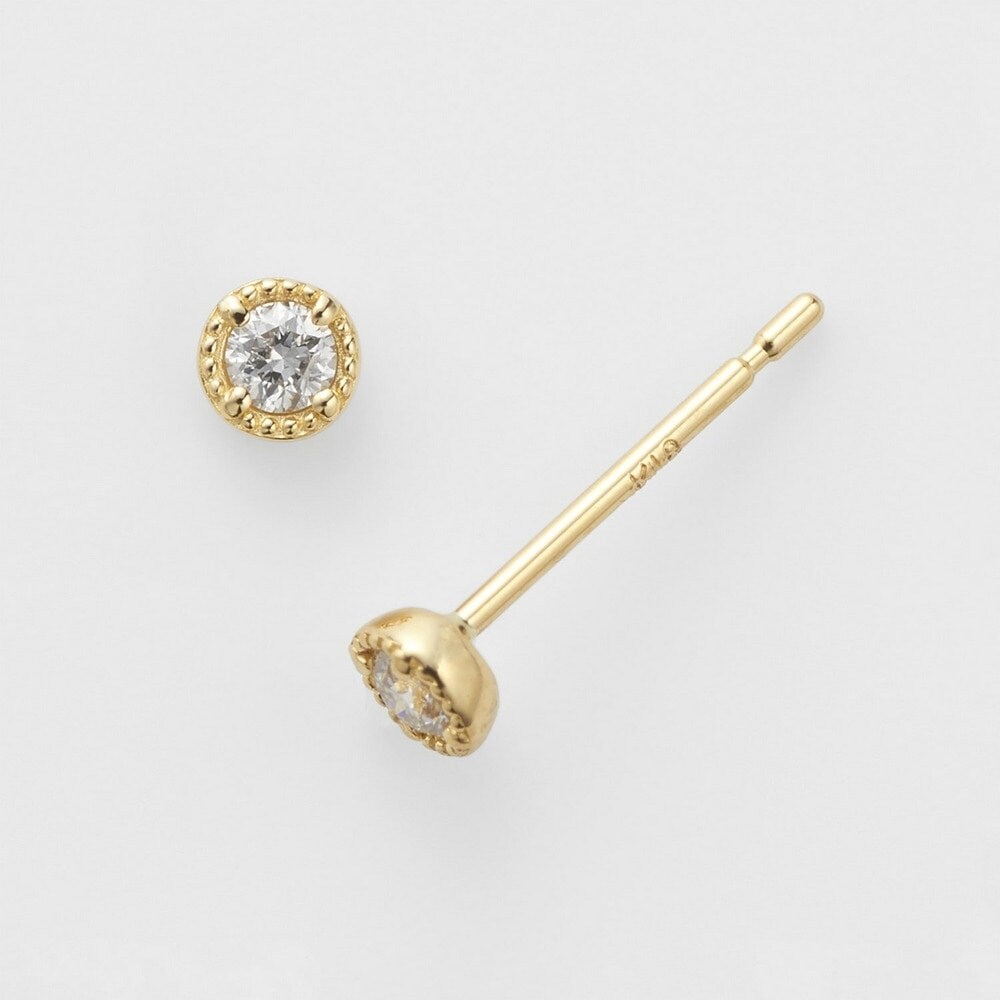aget アガット ピアス K18 4石ダイヤ K18ダイヤモンドピアス（0.04ct） | アガット(agete) | マルイ