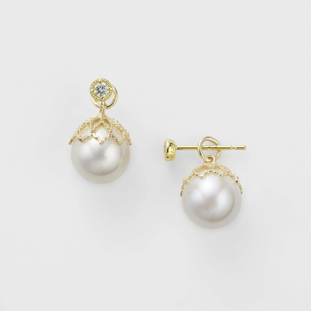 K18ダイヤモンドピアス（0.04ct） | アガット(agete) | マルイ