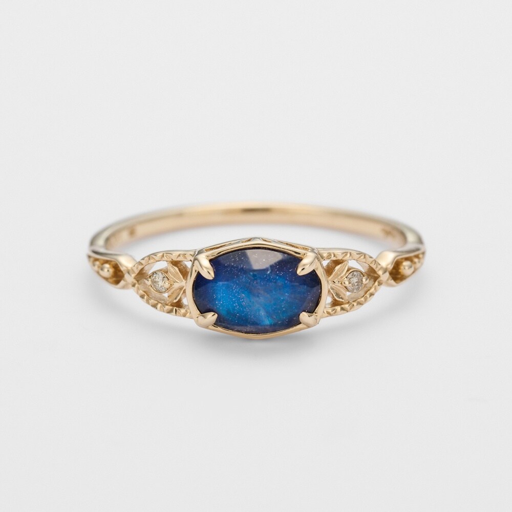 agete 紫金石とアメジストのリング　13号 agete 紫金石とアメジストのリング 13号 agete 紫金石とアメジストの