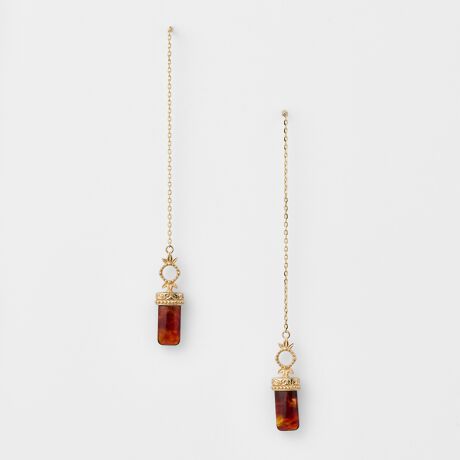 K10アンバーピアス | アガット(agete) | マルイウェブチャネル 